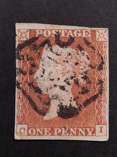 Sg8 penny red - letters,