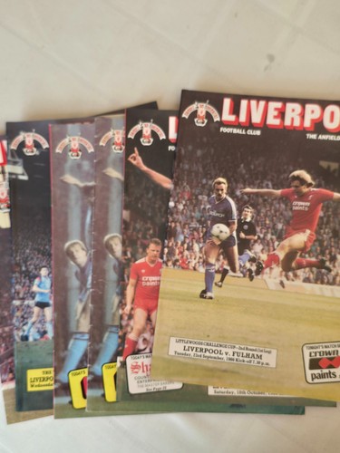 Liverpool home programmes - liverpool,