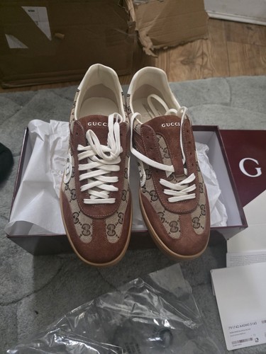 Men suede gucci shoes - shoes, 11