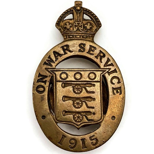 War service 1915 brass - war,