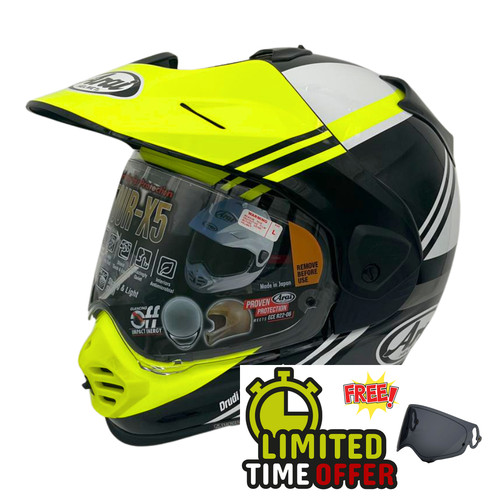 Arai tour cosmic yellow - tour-x5,