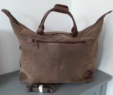 Kangol Large Carry Bag Travel Hold All Brown Shoulder Overnight