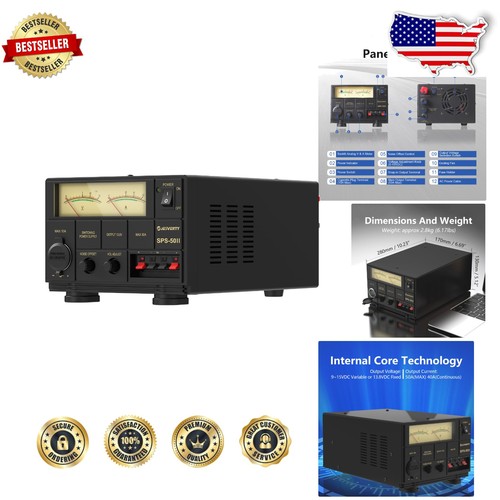 Regulated 50a benchtop power - 50a,