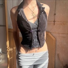 Y2K 'Pinko' sleeveless