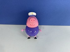 Rare Peppa Pig figure grandad pig sailor Grandpa Pig