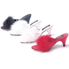 Ellie Sexy Marabou Slippers