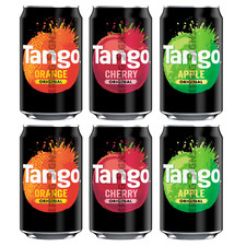 Set of 6 Tango Drink Can