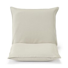 MUJI Floor Chair Small with 100% Cotton Cover Beige Machine washable