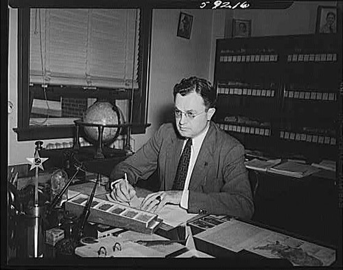 Photo office man writing - writing, at