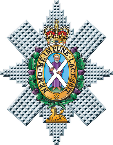 The black watch - black, stickers