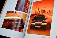 The Mercedes-Benz 190 190E 190D Photo Sales Brochure 1992 English Specifications
