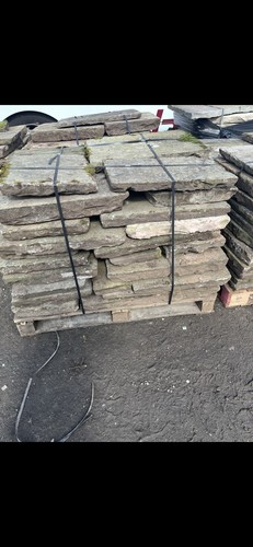 Yorkshire stone paving flags - ,