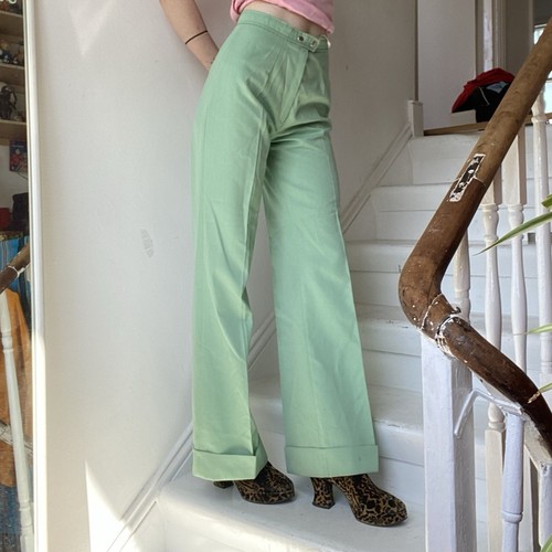 1970s mid rise mint green - mid,