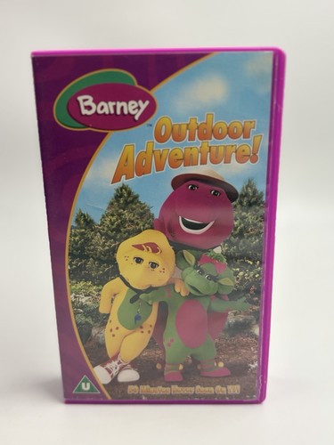 Barney outdoor adventure vhs - outdoor,