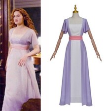 Women Titanic Rose Dress DeWitt Bukater Ladies Cosplay Party Gown Gift UK