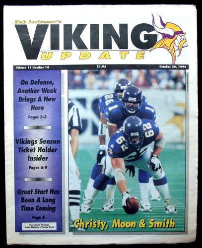 Oct 1996 minnesota - oct, vikings