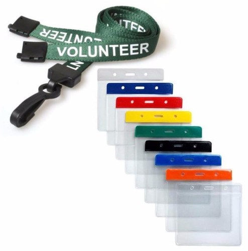Volunteer lanyard neck strap - volunteer,