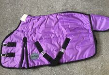SALE STABLE RUG 200g Mini/Shetland/Small Pony Medium Weight Purple  3'0-4'6"