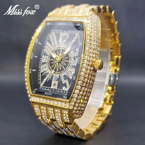 Iced out big - out, wrist