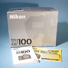Nikon D100 Empty Box & Nikon Manual Guide * Genuine