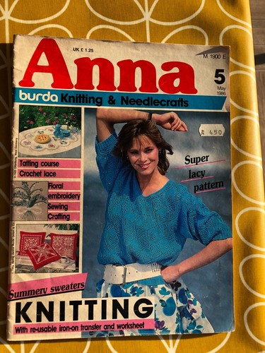 Anna burda knitting - burda, &