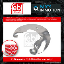 Brake Disc Splash Panel fits AUDI A4 B8 Front Left 07 to 15 Guard Plate Febi New