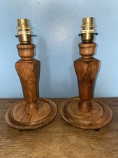 REFURBISHED A Pair Of Bedside Table Lamps