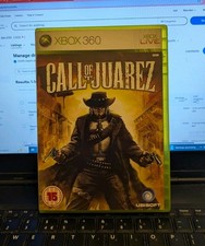 CALL OF JUAREZ X-BOX 360 GAME WITH MANUAL