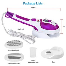 Professional Micro Steam Iron Portable Handheld Travel Garment Clothes Steamer