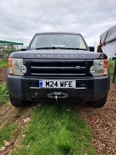 LAND ROVER DISCOVERY 3 FRONT BUMPER BLACK For Winch. 