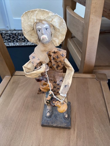 Mexican paper mache figure - mexican,