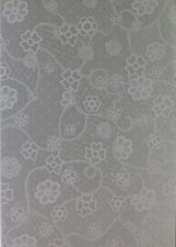 Vellum Translucent Lace Print