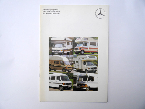 Brochure leaflet mercedes - leaflet, "mercedes