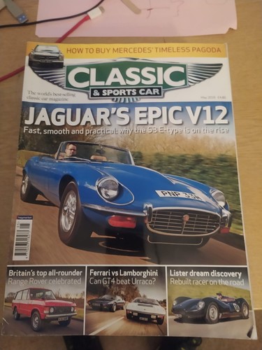 Classic sports car may 2016 - classic, &