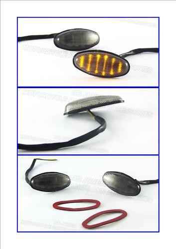 Led indicators fairing smoked - led,