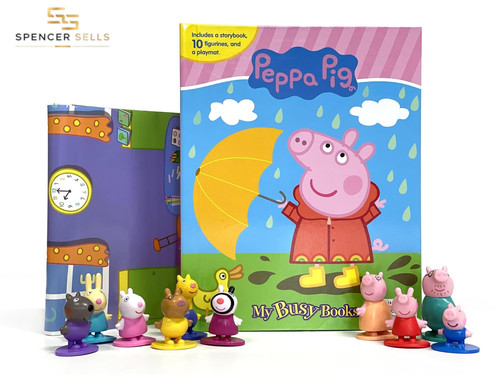 Peppa pig busy - peppa, books