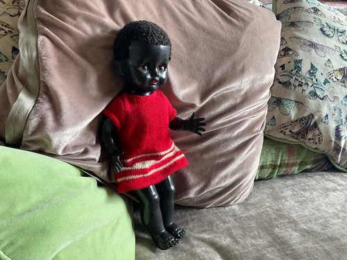 Beautiful vintage black - beautiful, doll