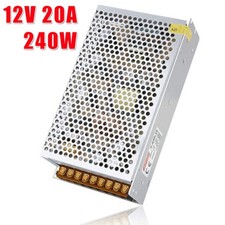 AC 110V - 220V - DC 12V 20A 240W Power Supply LED Strip Light 12V Volt 110 220V