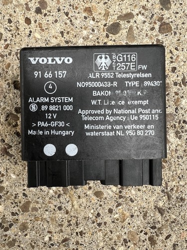 Volvo 960 alarm relay 9166157 - volvo,