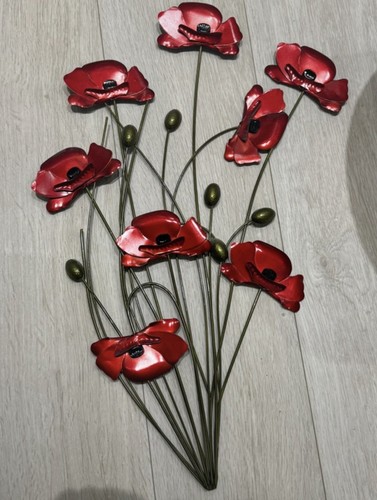 Poppy flower wall decoration - flower,