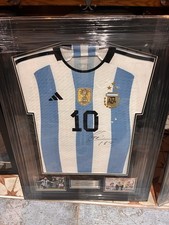 Signed Messi World Cup Winners