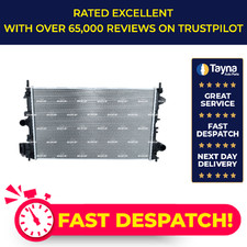 Radiator fits VAUXHALL VECTRA C 1.8 06 to 08 Z18XER NRF 1300283 1300284 13217130