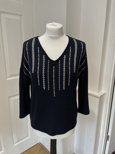 Woman navy embellished - tu,