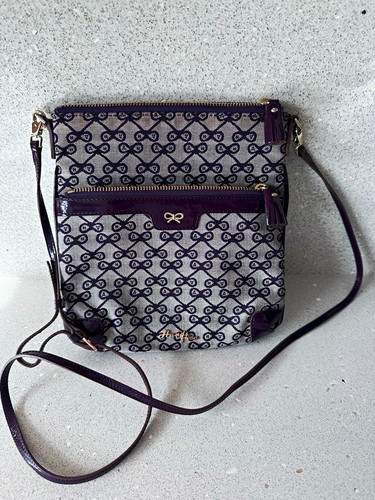 Anya hindmarch grey canvas - anya,