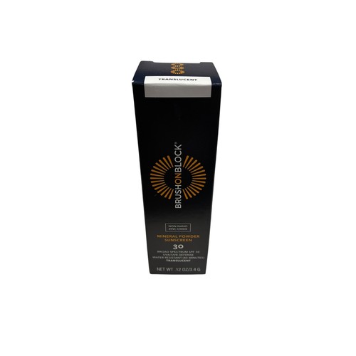 Brush block mineral powder - block,