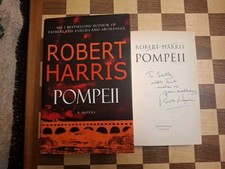 Robert Harris SIGNED Pompeii