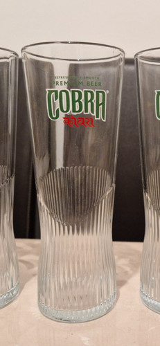 Cobra premium beer pint - cobra,