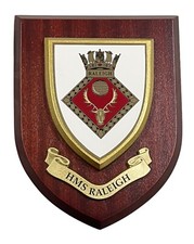 HMS Raleigh Royal Navy Wall Plaque
