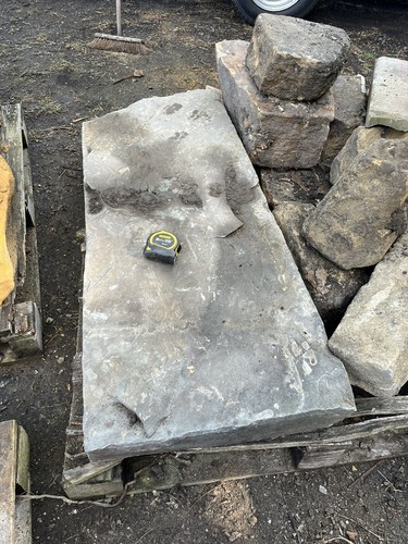 Yorkshire stone block step - yorkshire,