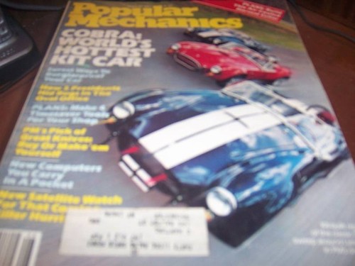 Popular mechanics aug 1982 - aug,